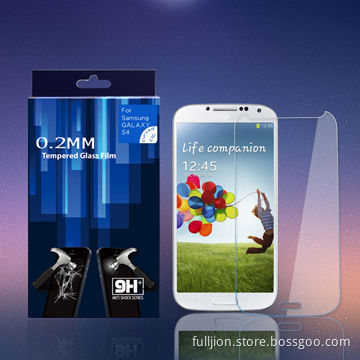 Ultimate Premium Tempered-glass Screen Protector for Samsung Galaxy S4, Factory Supply